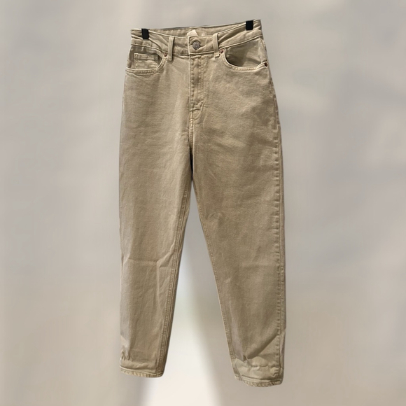 H&M Denim - Women's H&M Jeans, Size 4, Beige